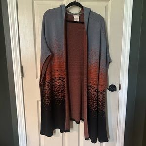 Merona (Target) Women’s hooded poncho- Size Medium.